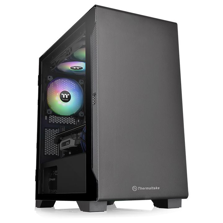 Gabinete Thermaltake S100 TG (CA-1Q9-00S1WN-00) - Color Negro, Micro Torre Gabinete Thermaltake S100 TG (CA-1Q9-00S1WN-00) - Color Negro, Micro Torre